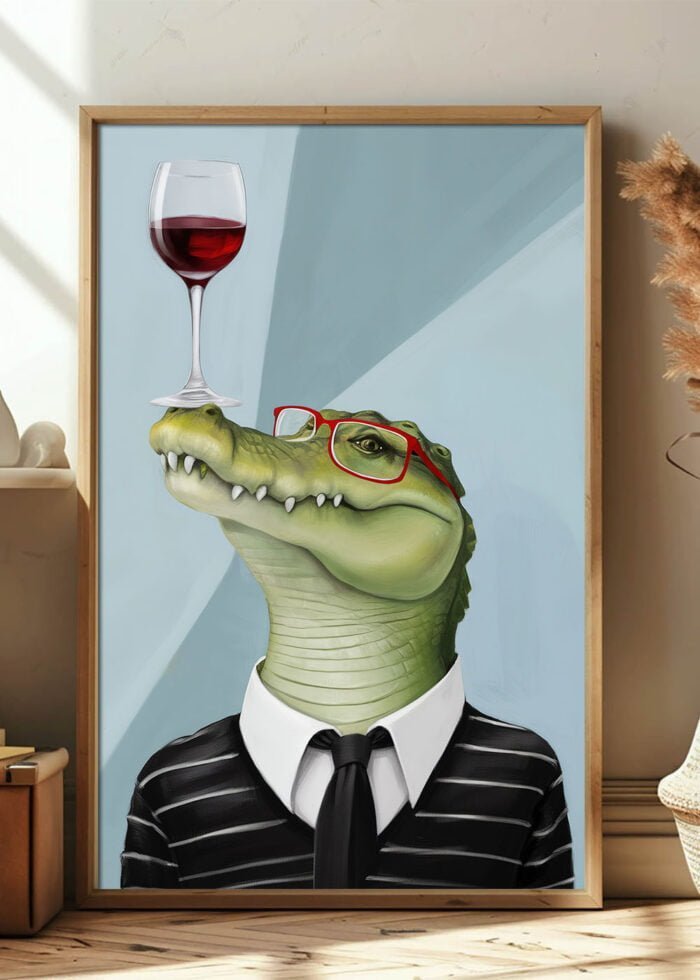 alligator weinglass poster