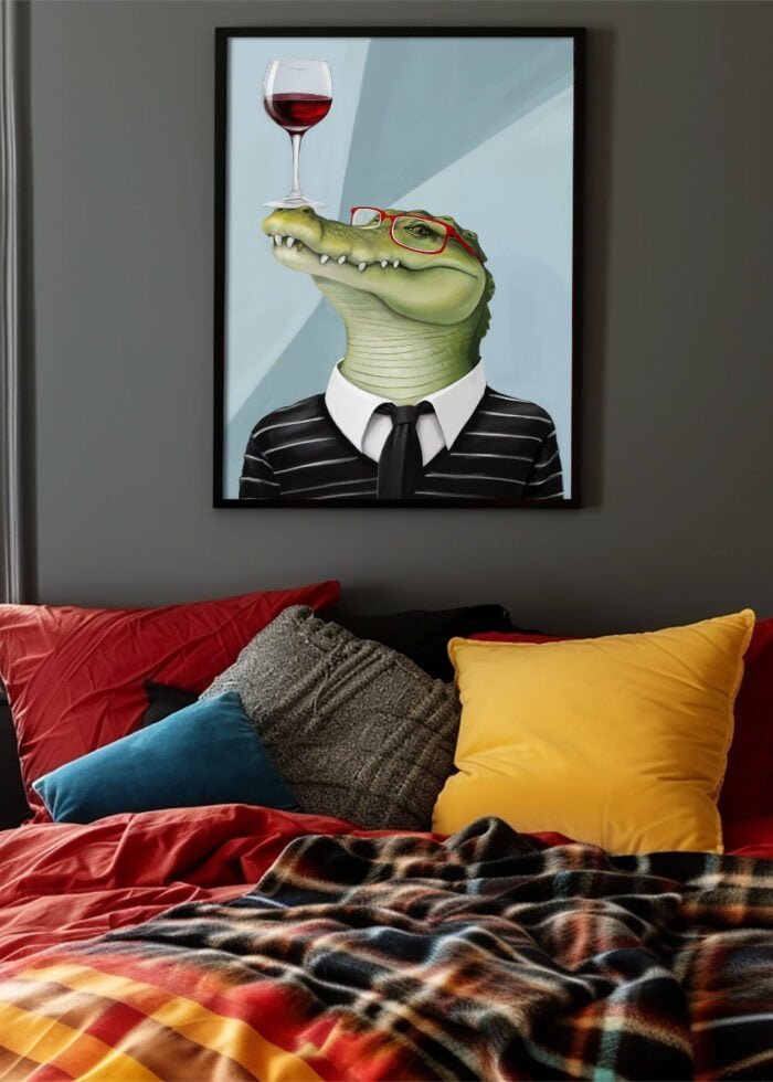 alligator weinglass poster