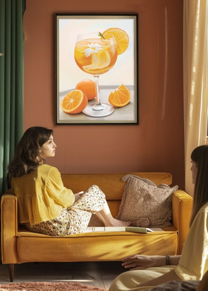 aperol kunst poster