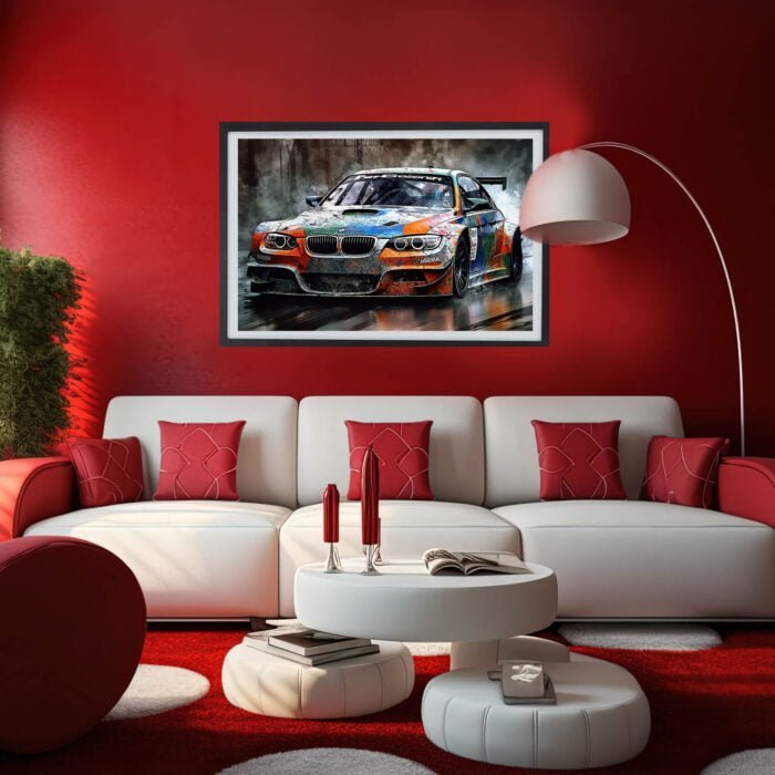 bmw m3 poster