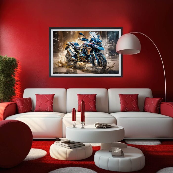 bmw r 1250 gs poster