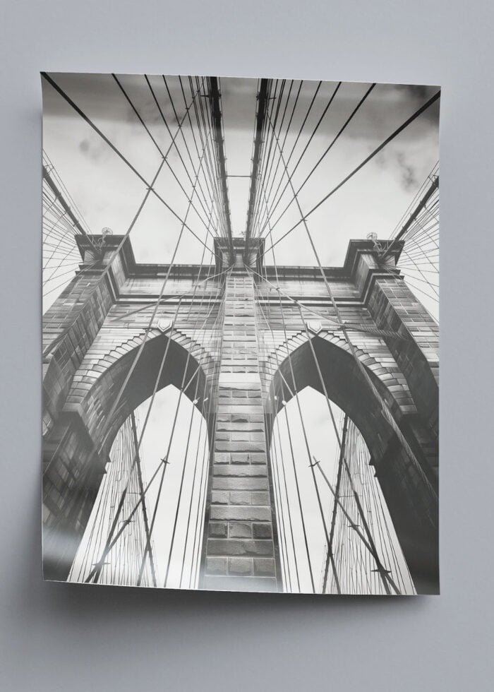 brooklyn bridge poster