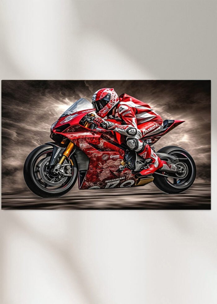 ducati v4 motorrad poster