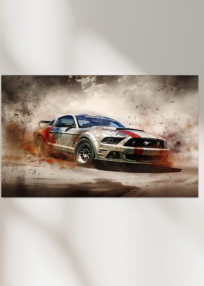 ford mustang poster