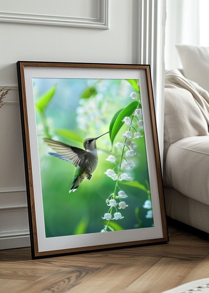 kolibri wiese poster