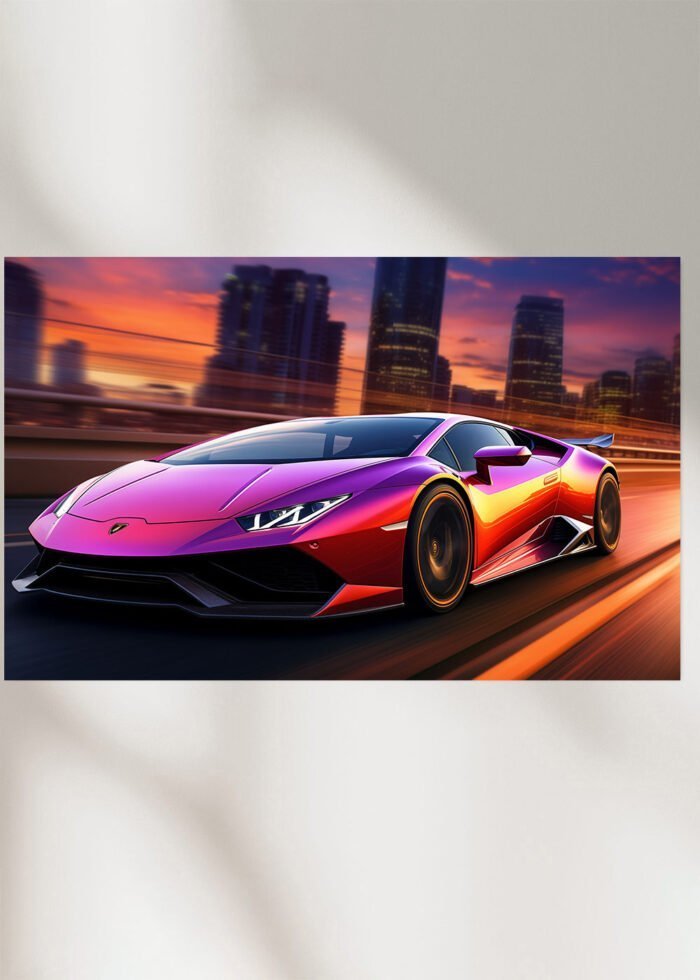 lamborghini huracan poster