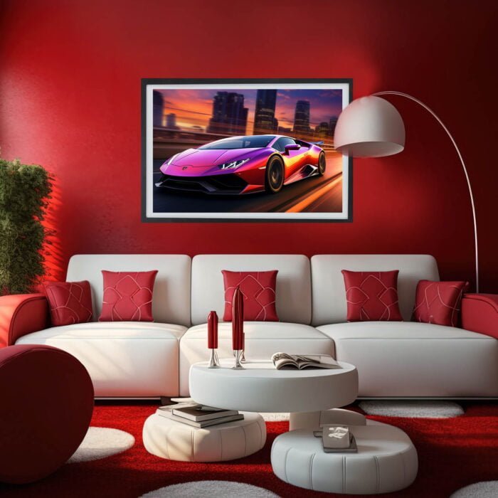 lamborghini huracan poster