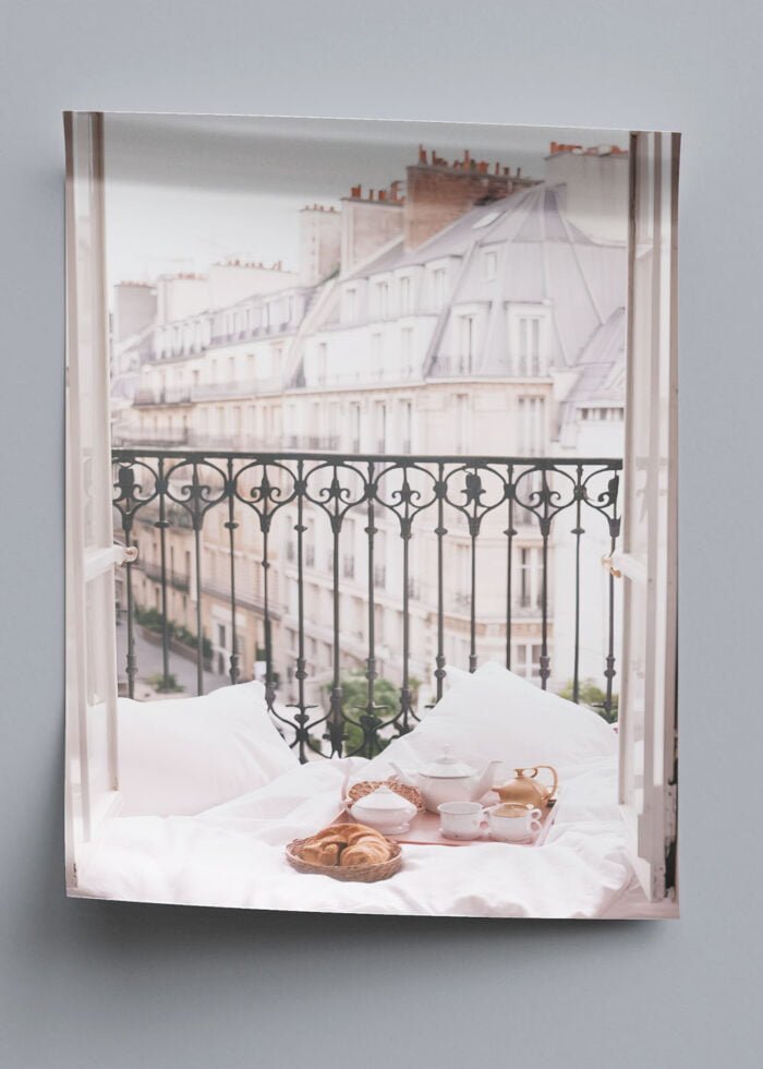 paris balkon poster