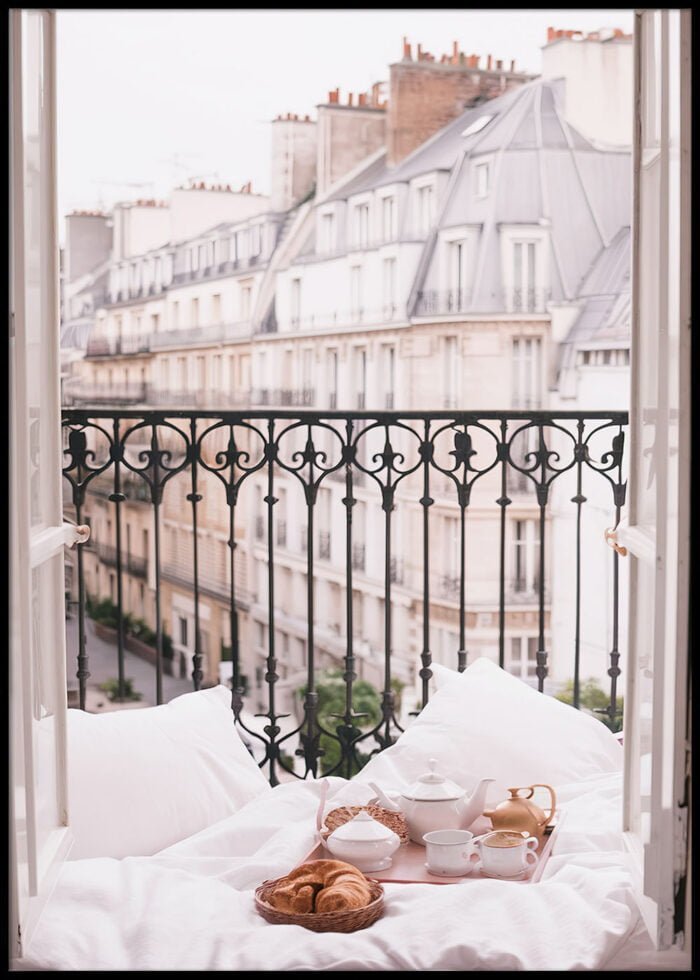 paris balkon poster