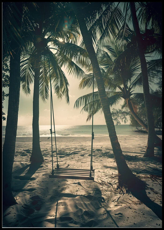 Schaukel am Strand