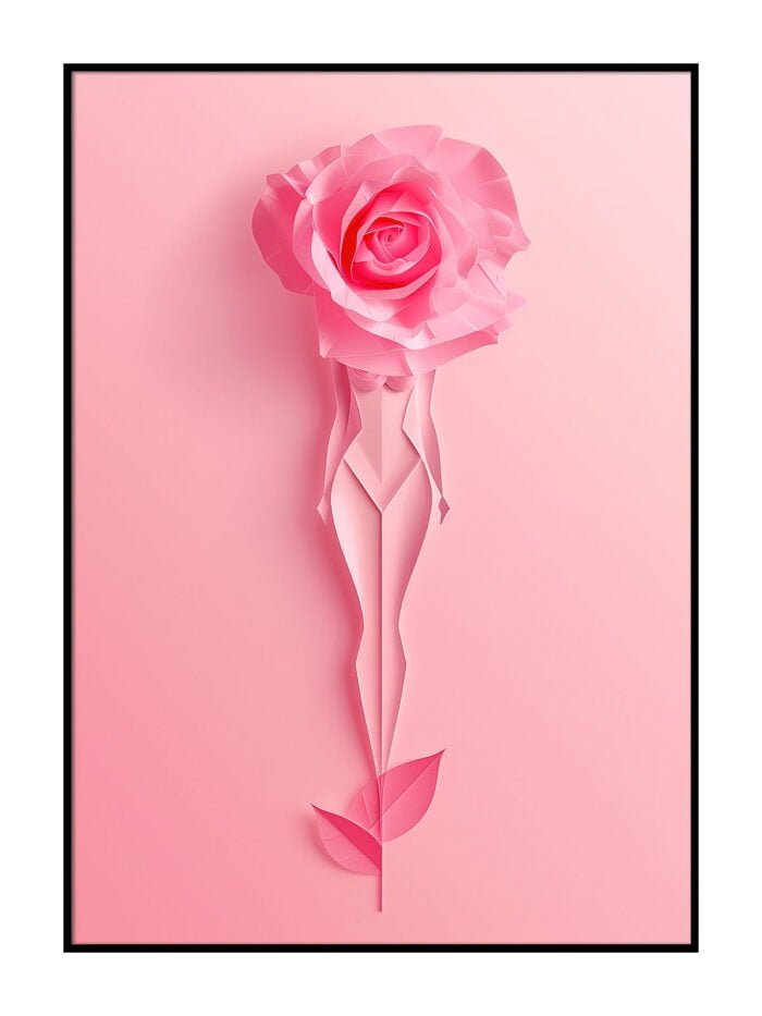 rose der frau poster