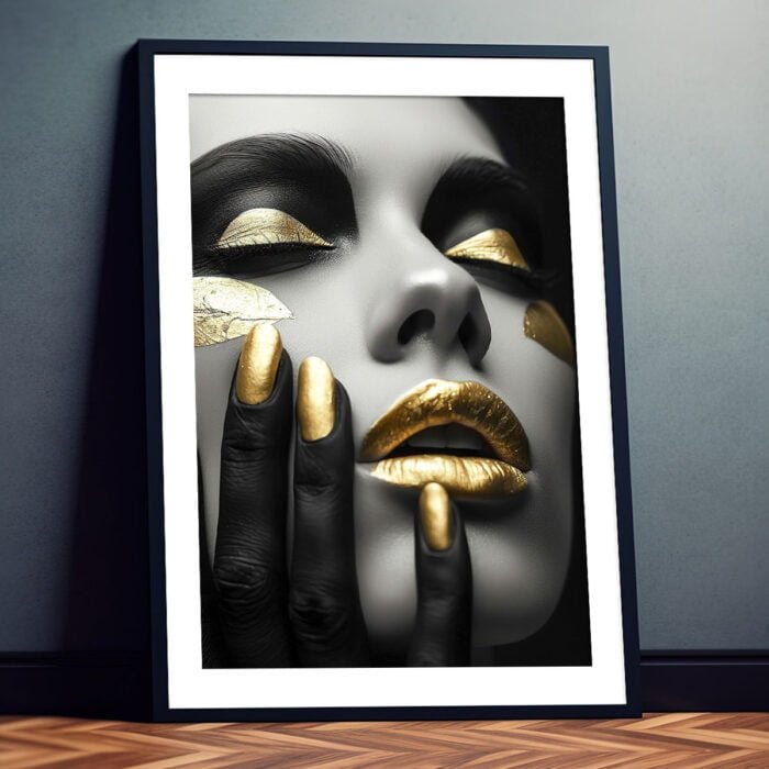 zart gold make up poster